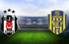 Beşiktaş, Ankaragücü karşısında beraberliğe razı oldu 40 beşiktaş ankaragücü maç sonucu 2-2
